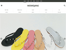 Tablet Screenshot of momojane.com